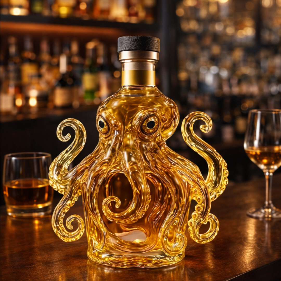 Decanter per Whiskey – Edizione Polpo