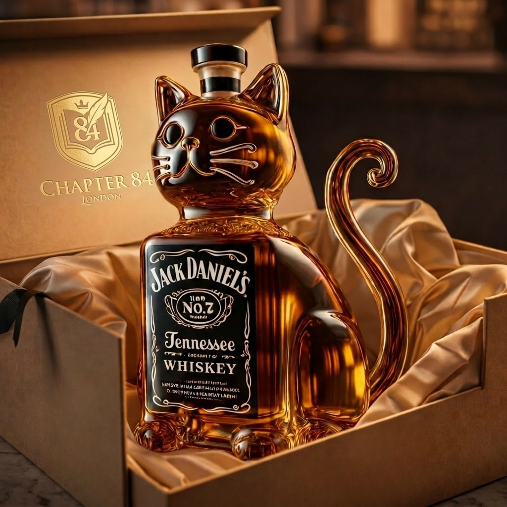 Decanter per Whiskey – Edizione Gatto