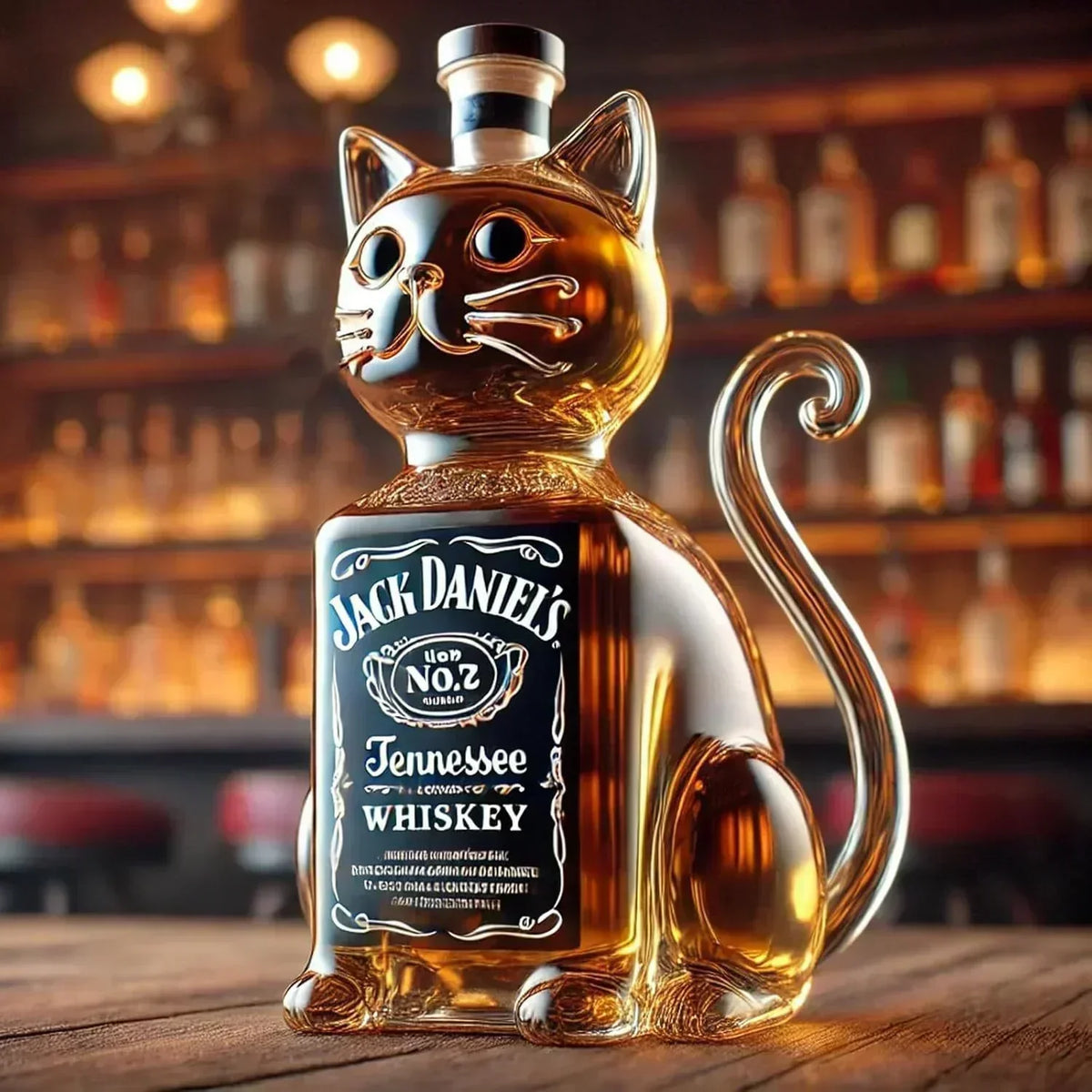 Decanter per Whiskey – Edizione Gatto