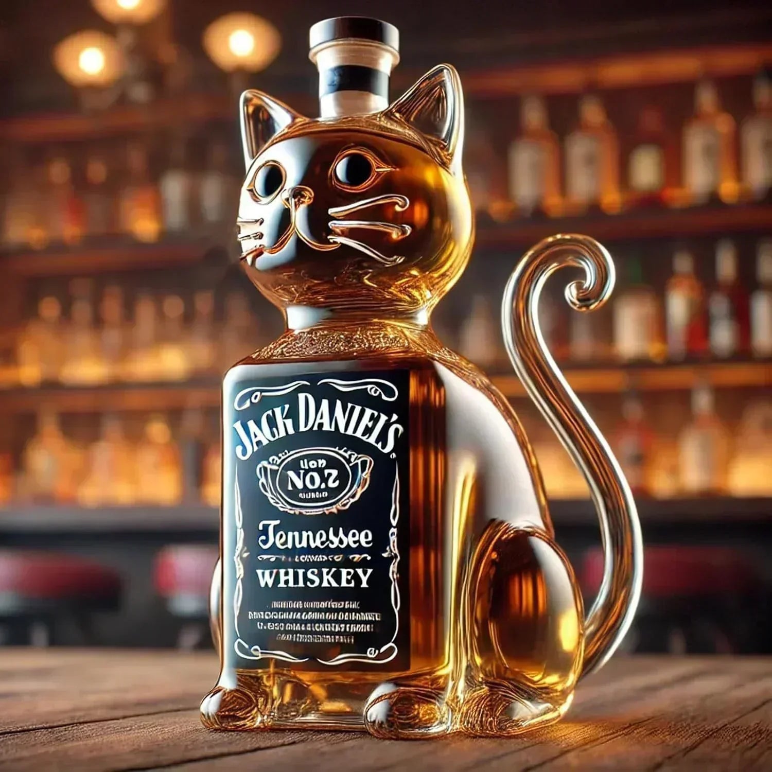 Decanter per Whiskey – Edizione Gatto