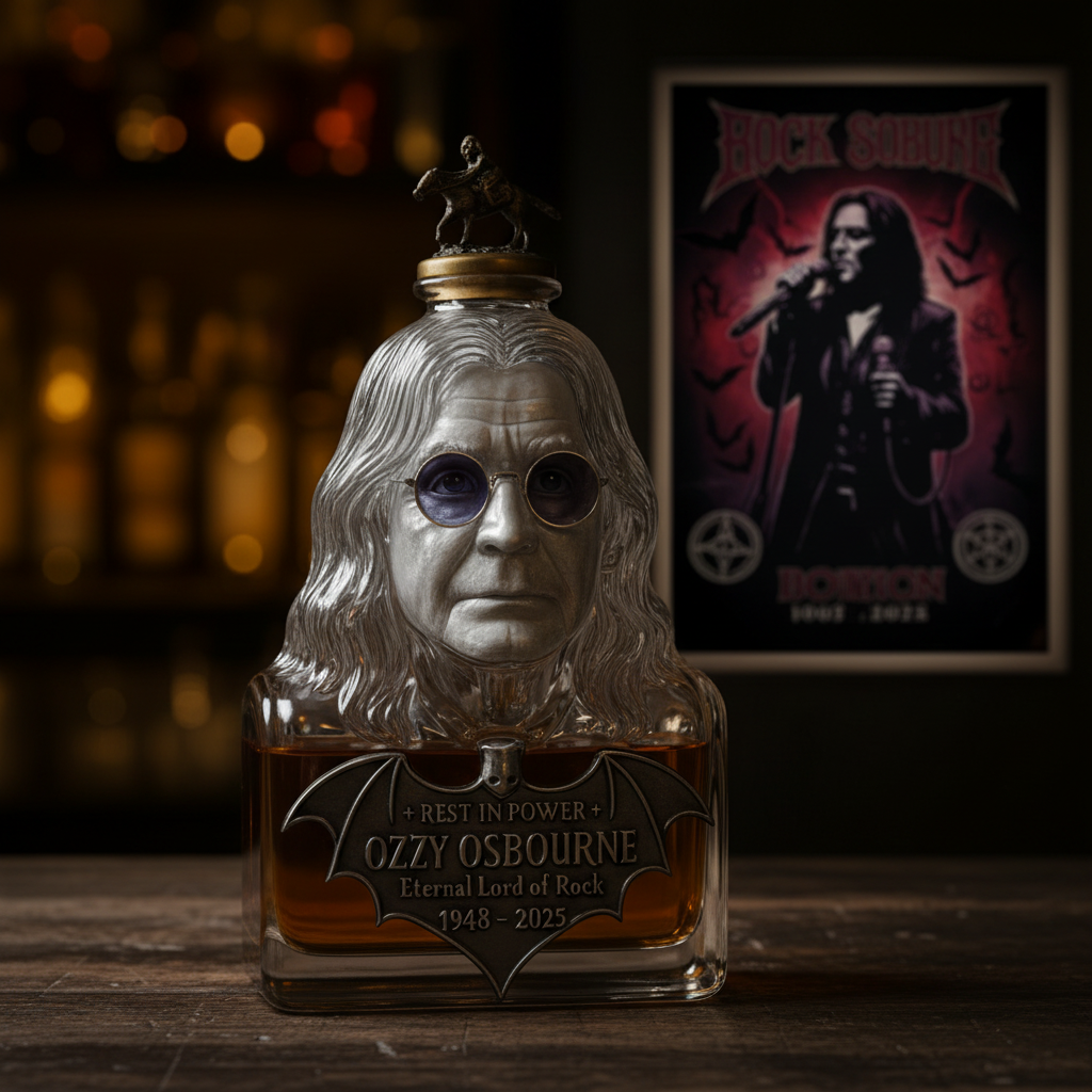 Decanter per Whiskey – Edizione Tributo a Ozzy