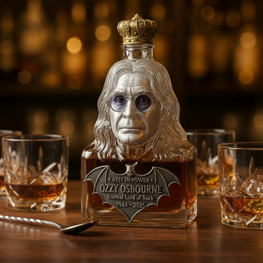 Decanter per Whiskey – Edizione Tributo a Ozzy