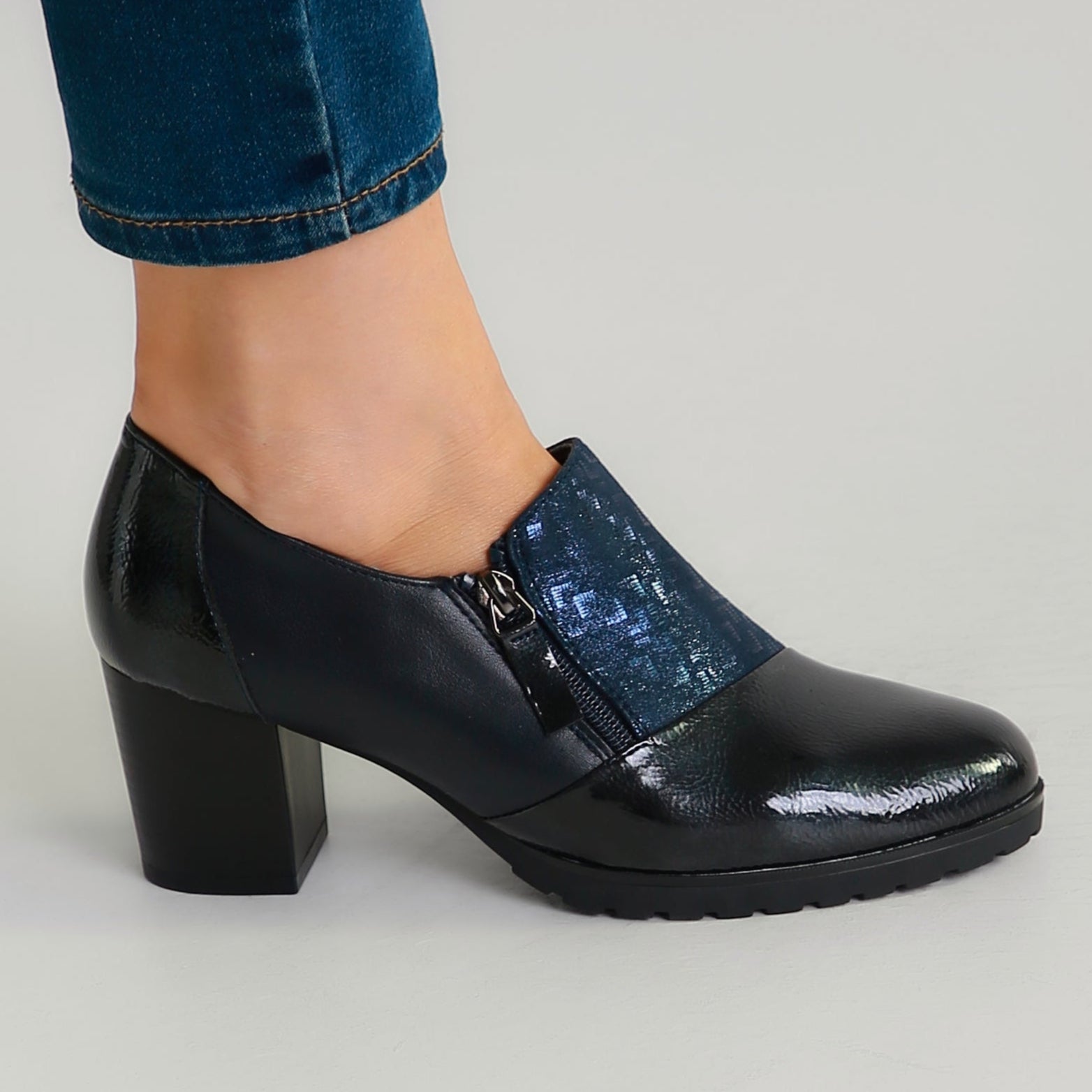 Allegra - Mocassino Comfort con tacco