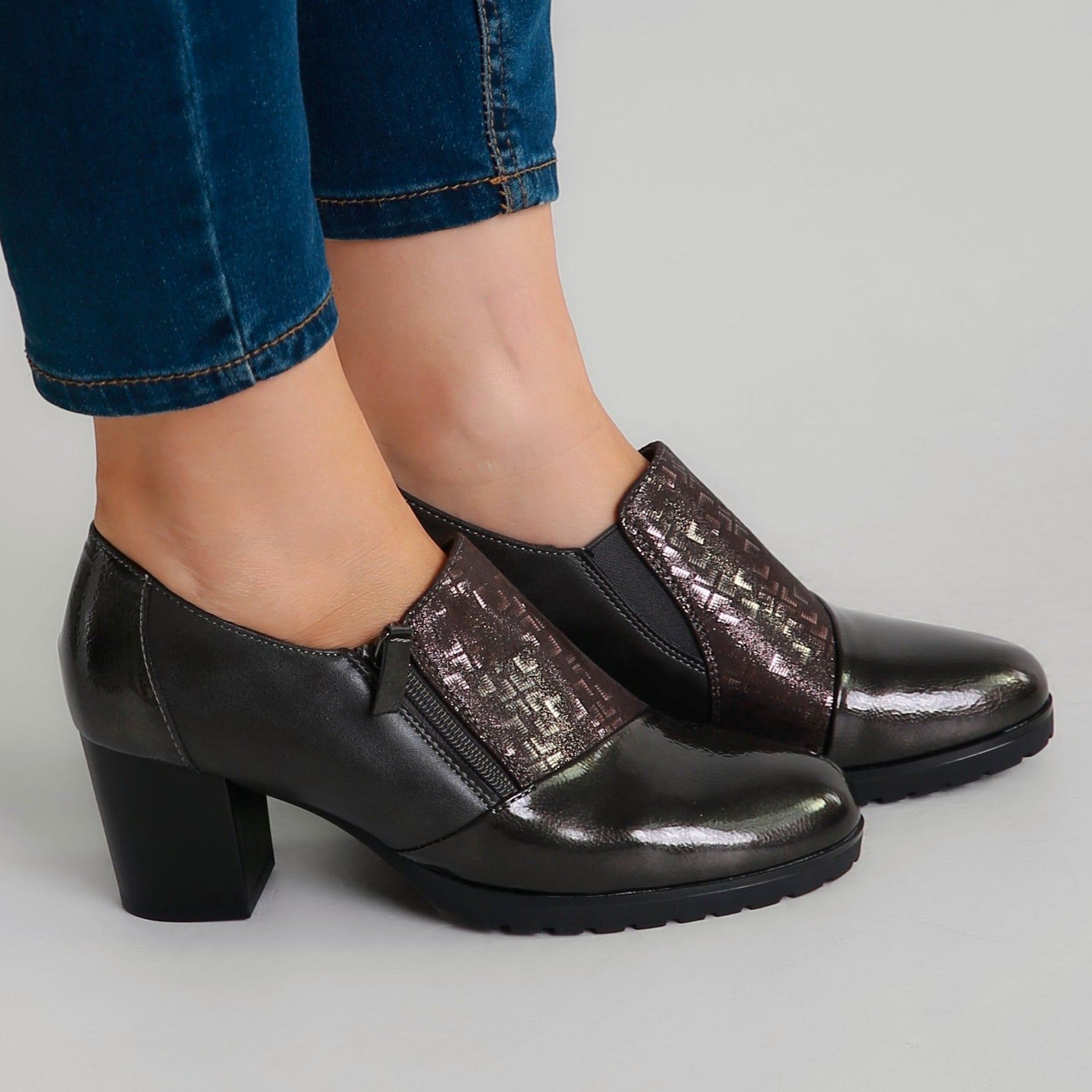 Allegra - Mocassino Comfort con tacco