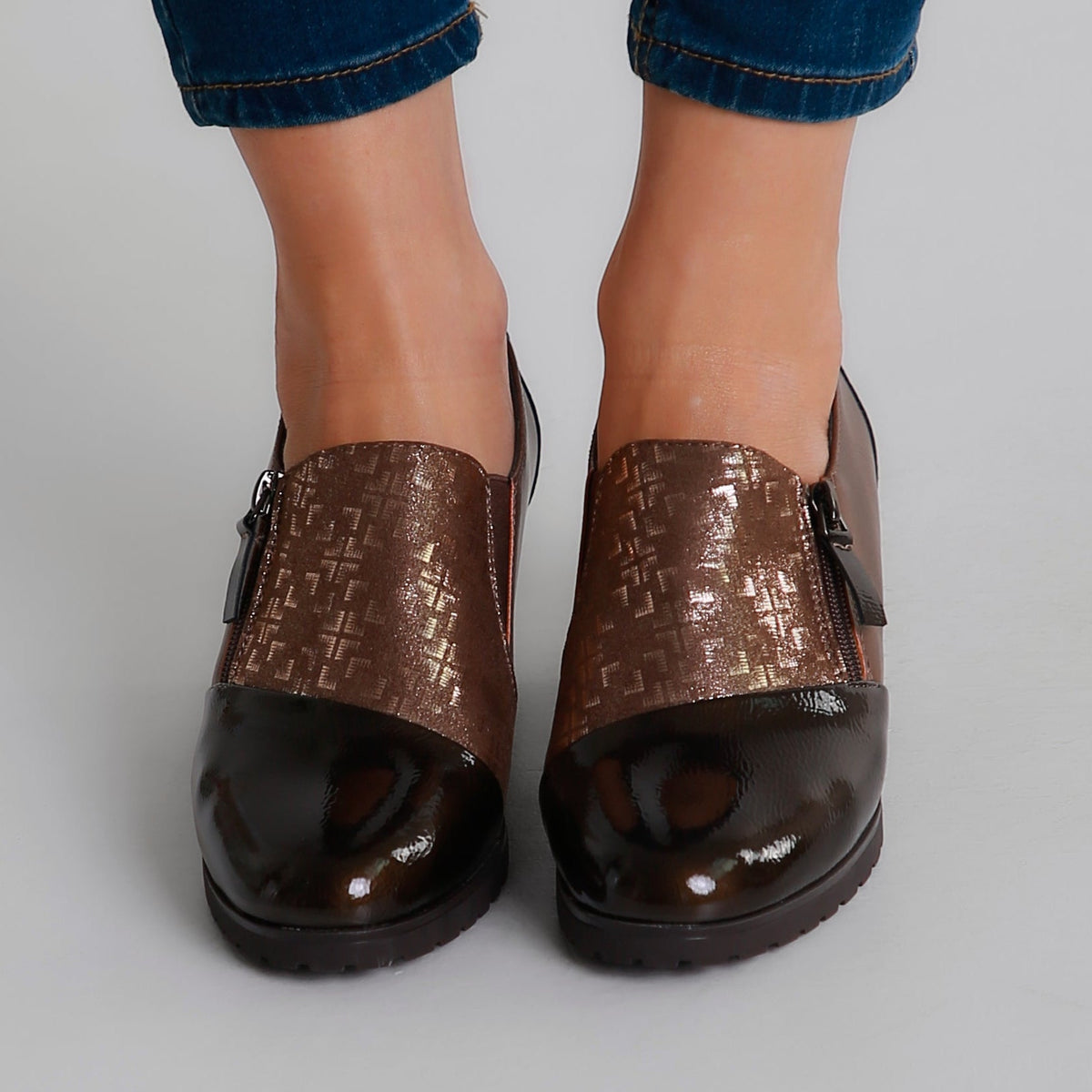 Allegra - Mocassino Comfort con tacco