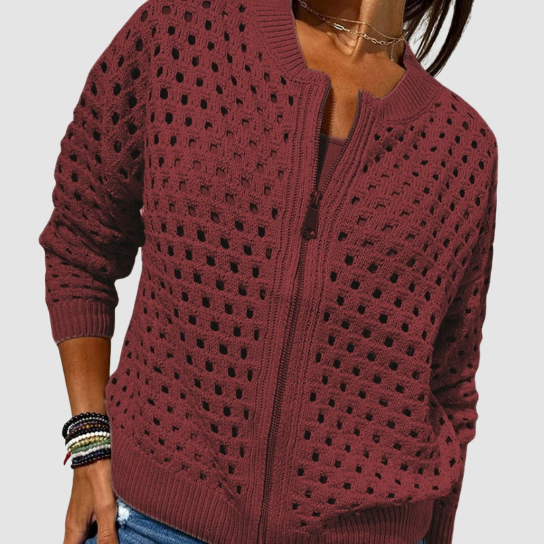 Sabbia | Cardigan premium in maglia