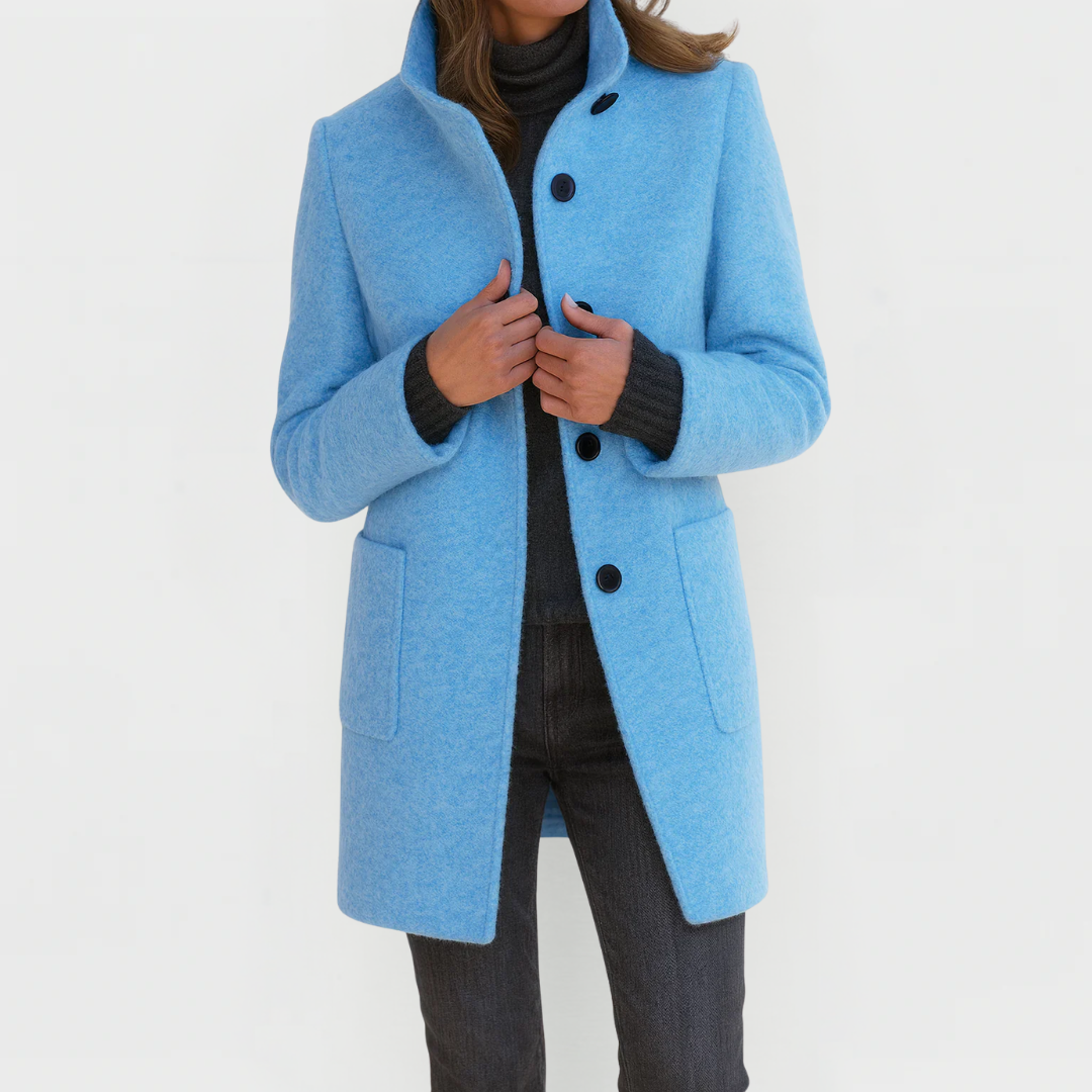 Eleonora | Cappotto in lana dal taglio midi