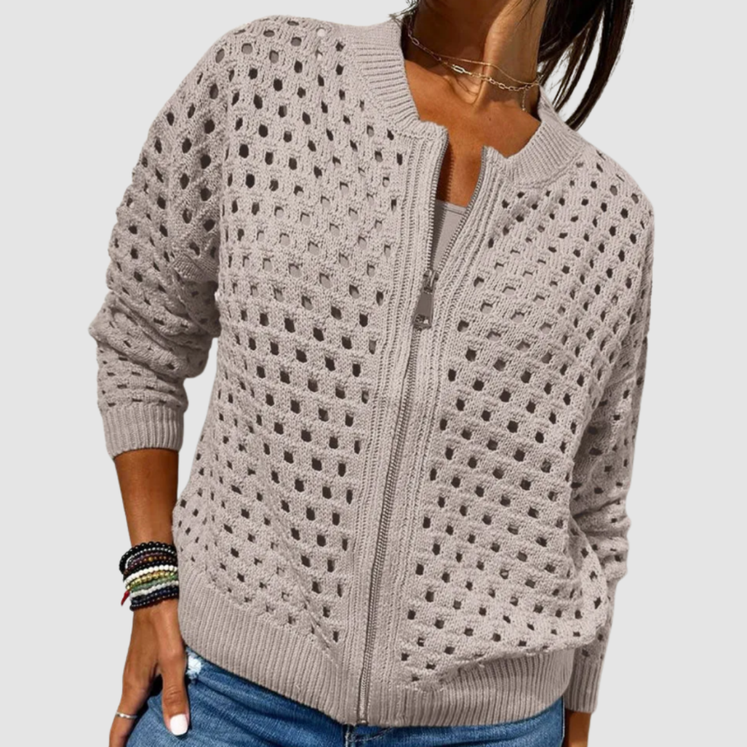 Sabbia | Cardigan premium in maglia