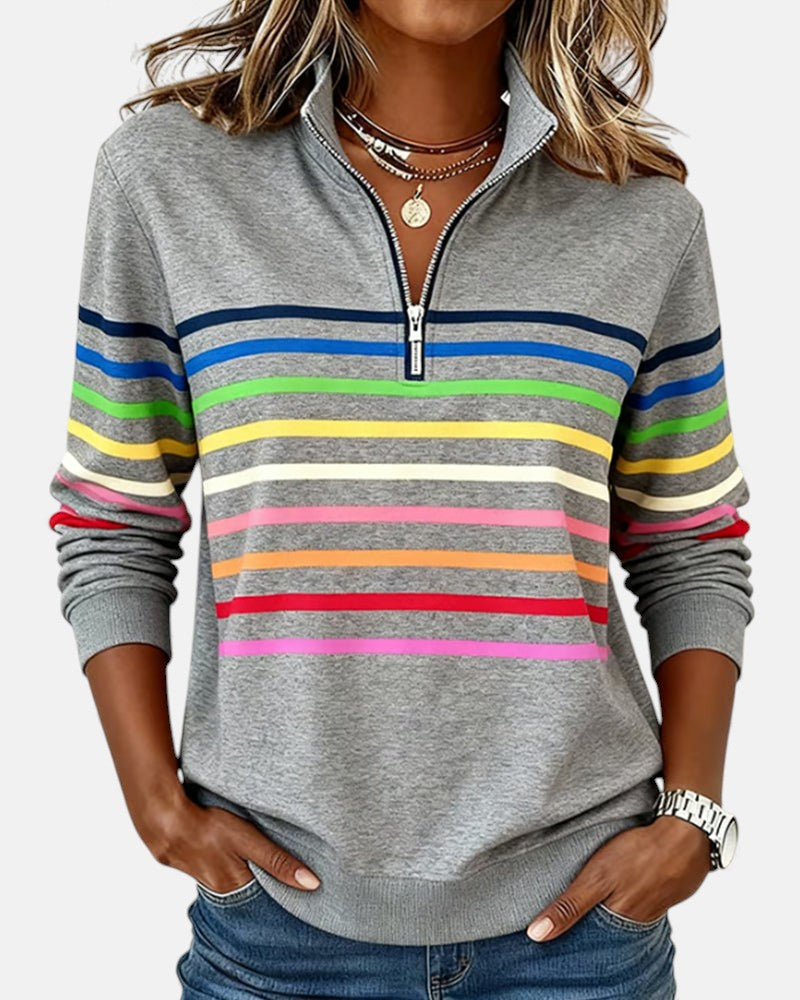 Irene | Maglione a righe comodo