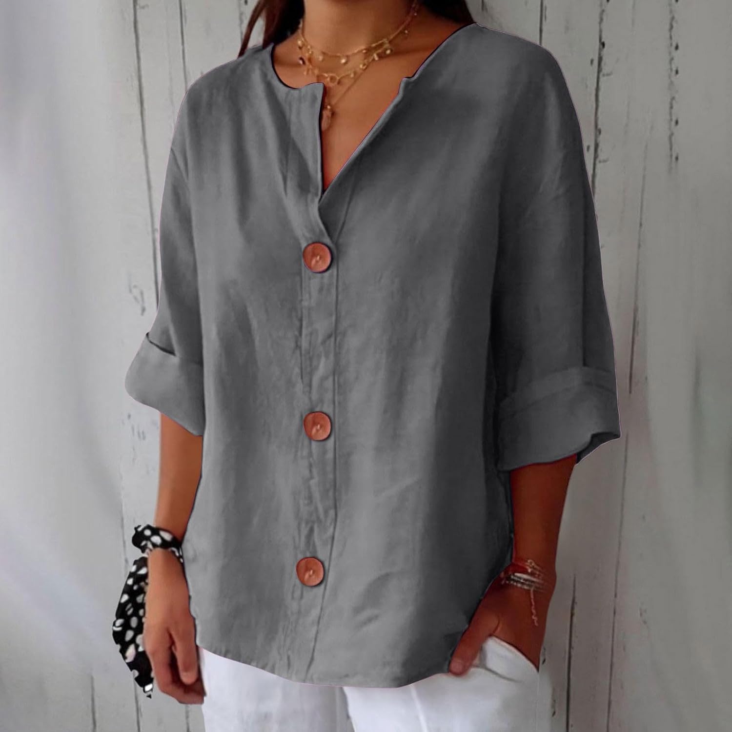 Noa | Blusa di lino casual