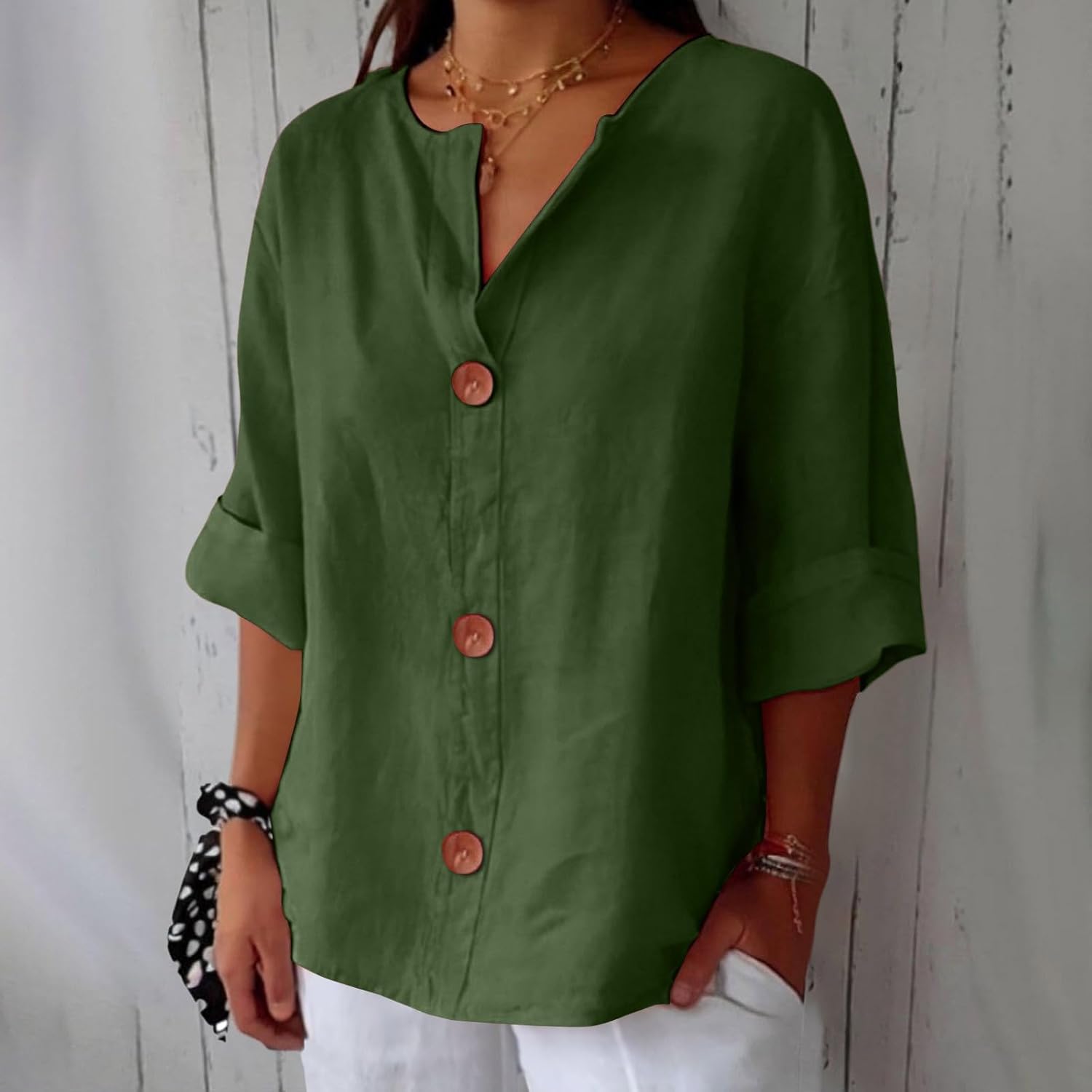 Noa | Blusa di lino casual
