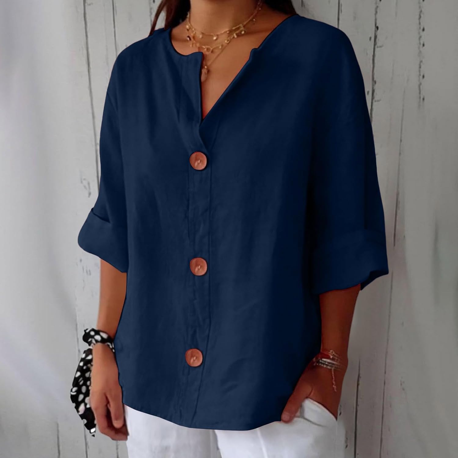 Noa | Blusa di lino casual