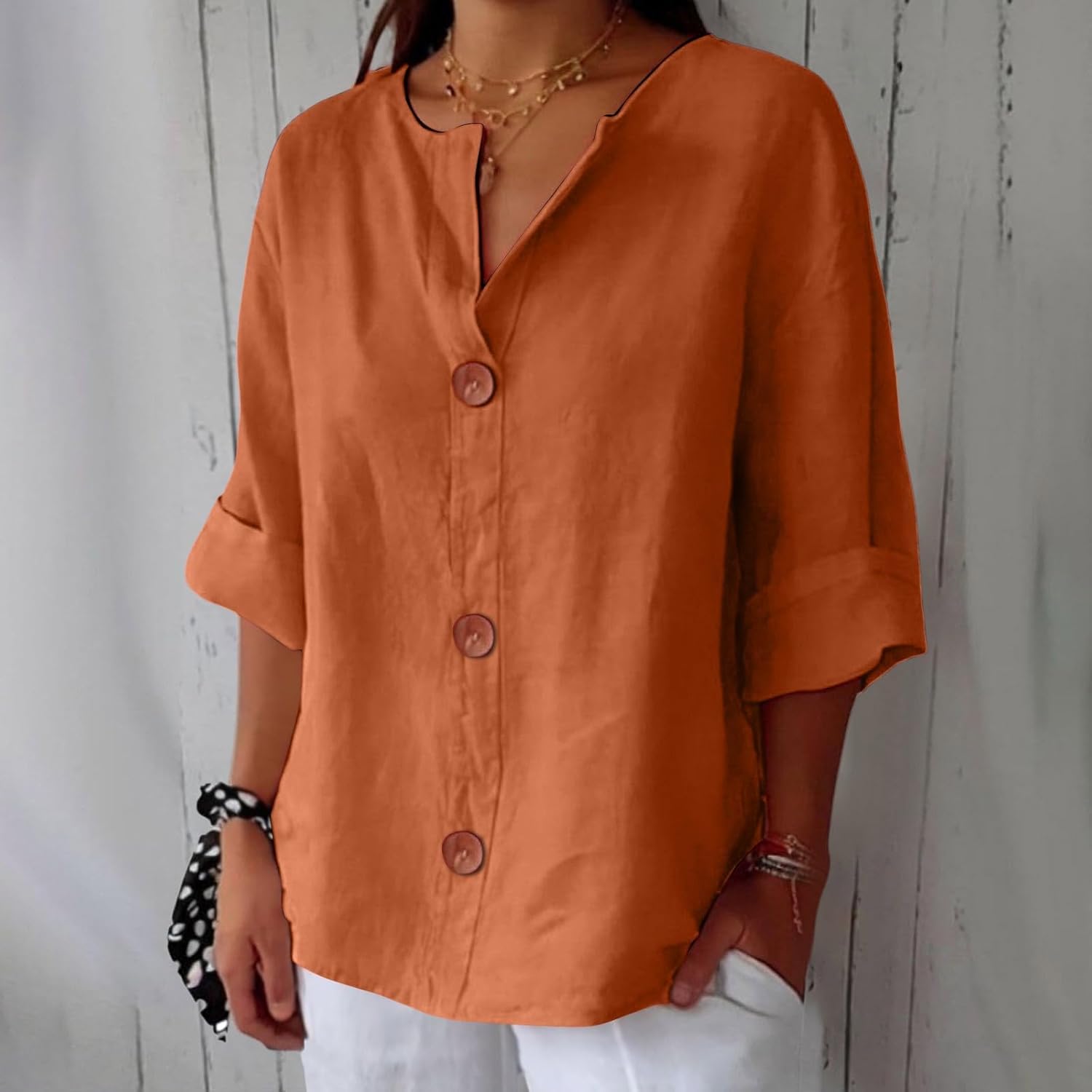 Noa | Blusa di lino casual