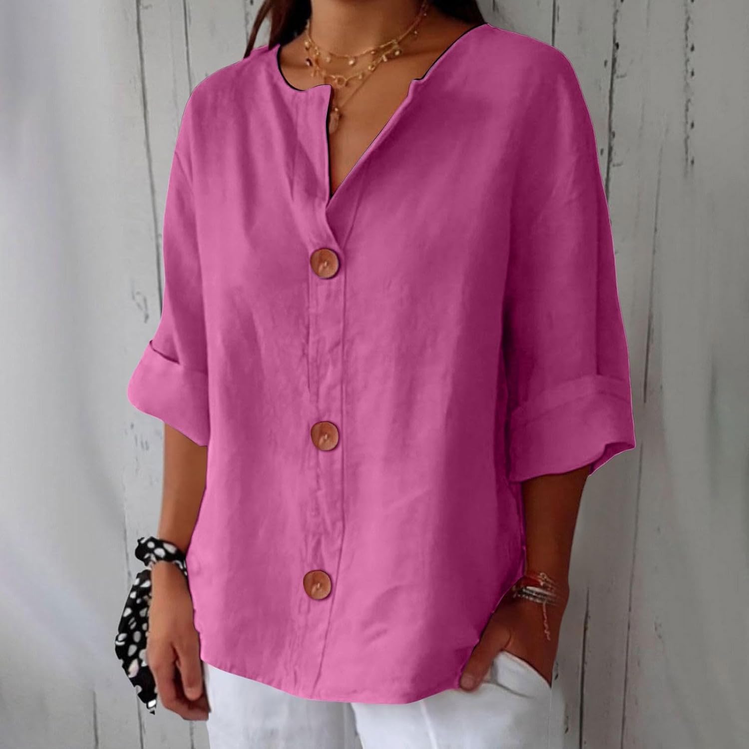 Noa | Blusa di lino casual