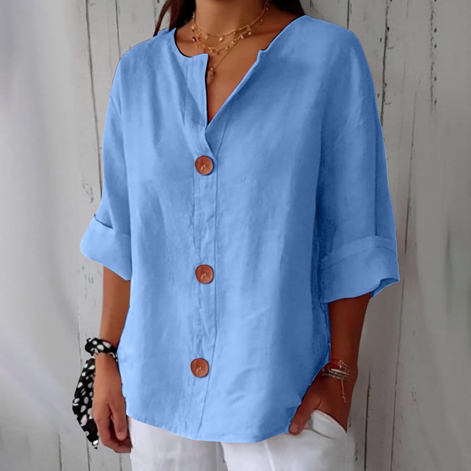 Noa | Blusa di lino casual