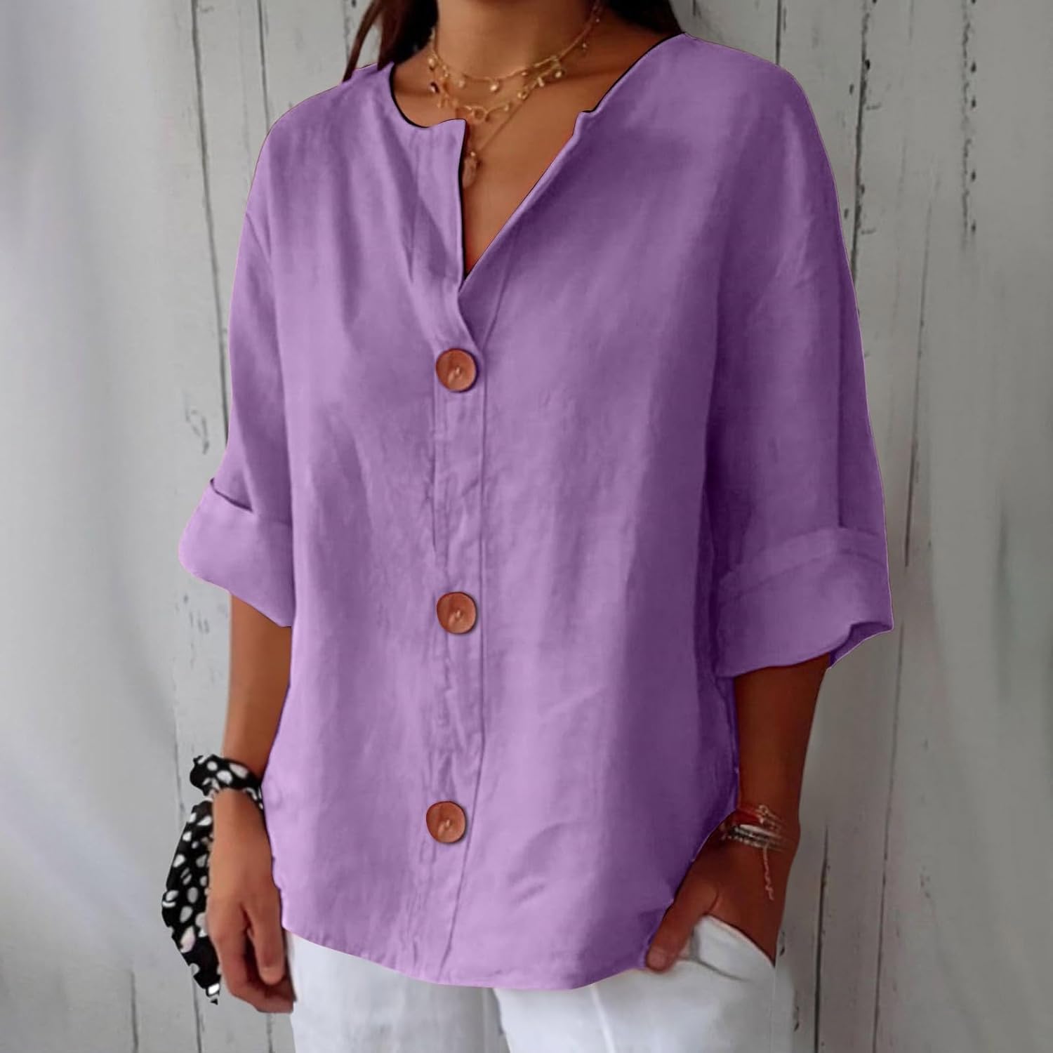 Noa | Blusa di lino casual