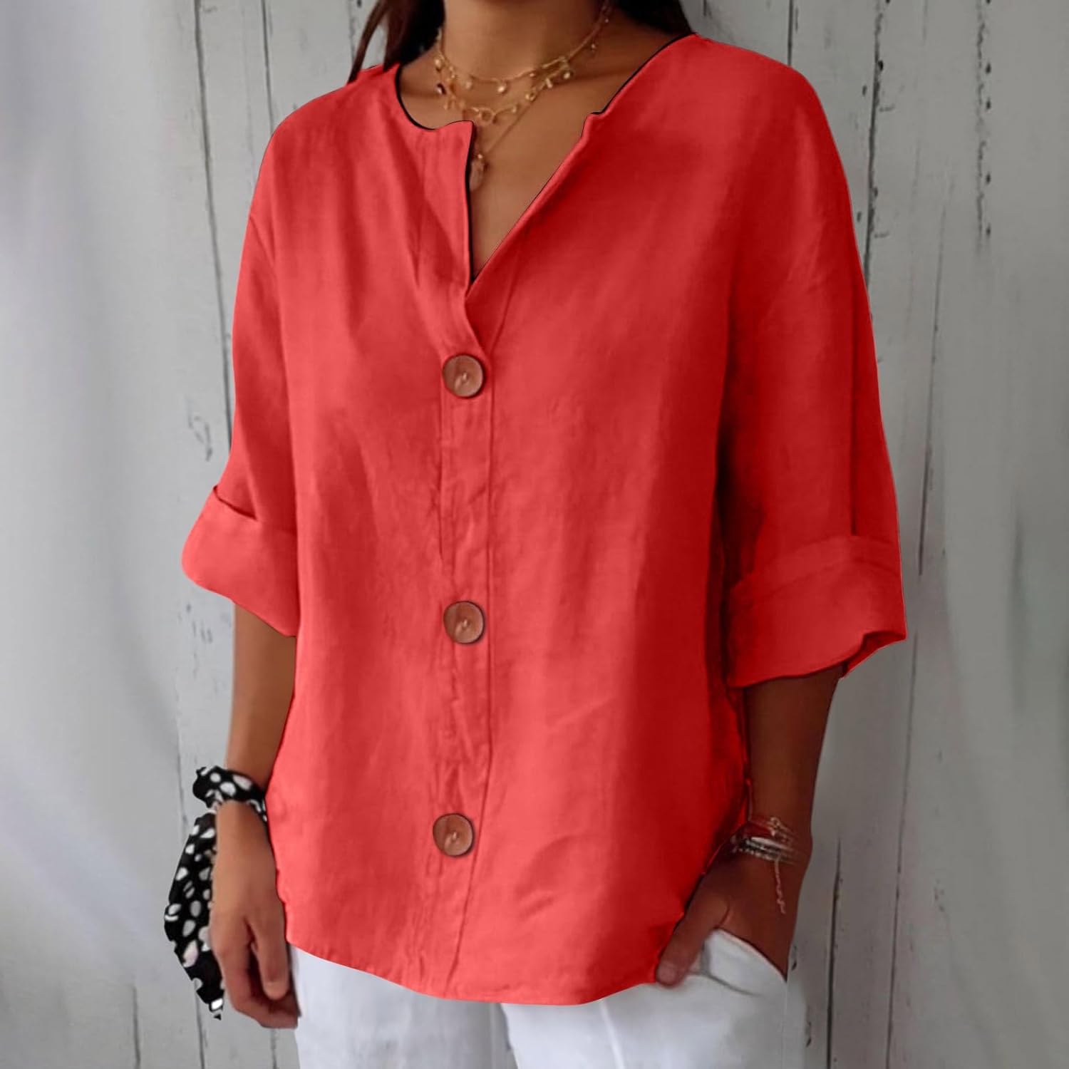 Noa | Blusa di lino casual