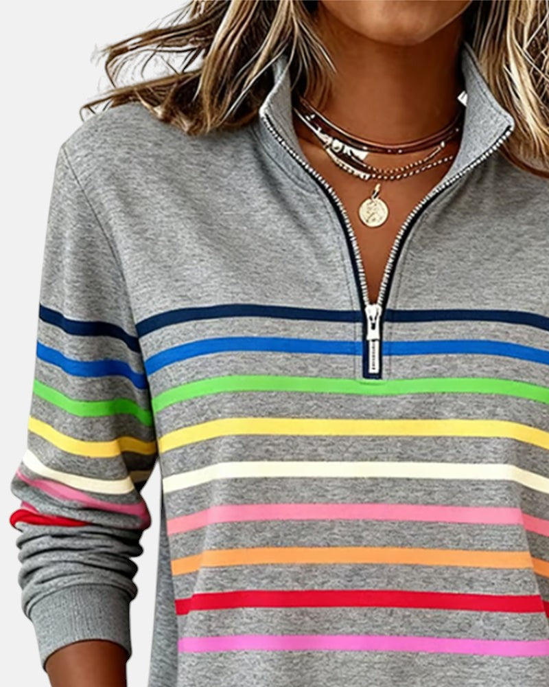 Irene | Maglione a righe comodo