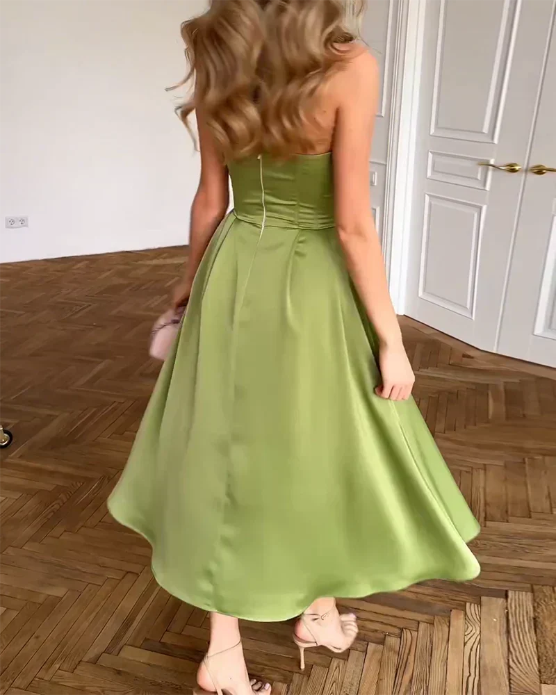 Liora | Abito Midi Elegante a Fascia