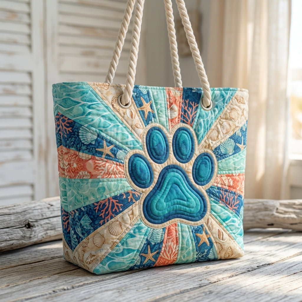 Borsa da Spiaggia - Impronta di Zampa