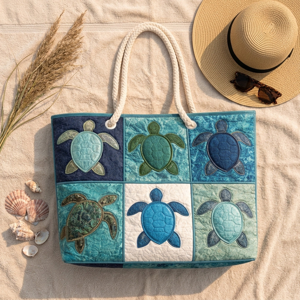 Borsa da Spiaggia - Tartaruga Blu