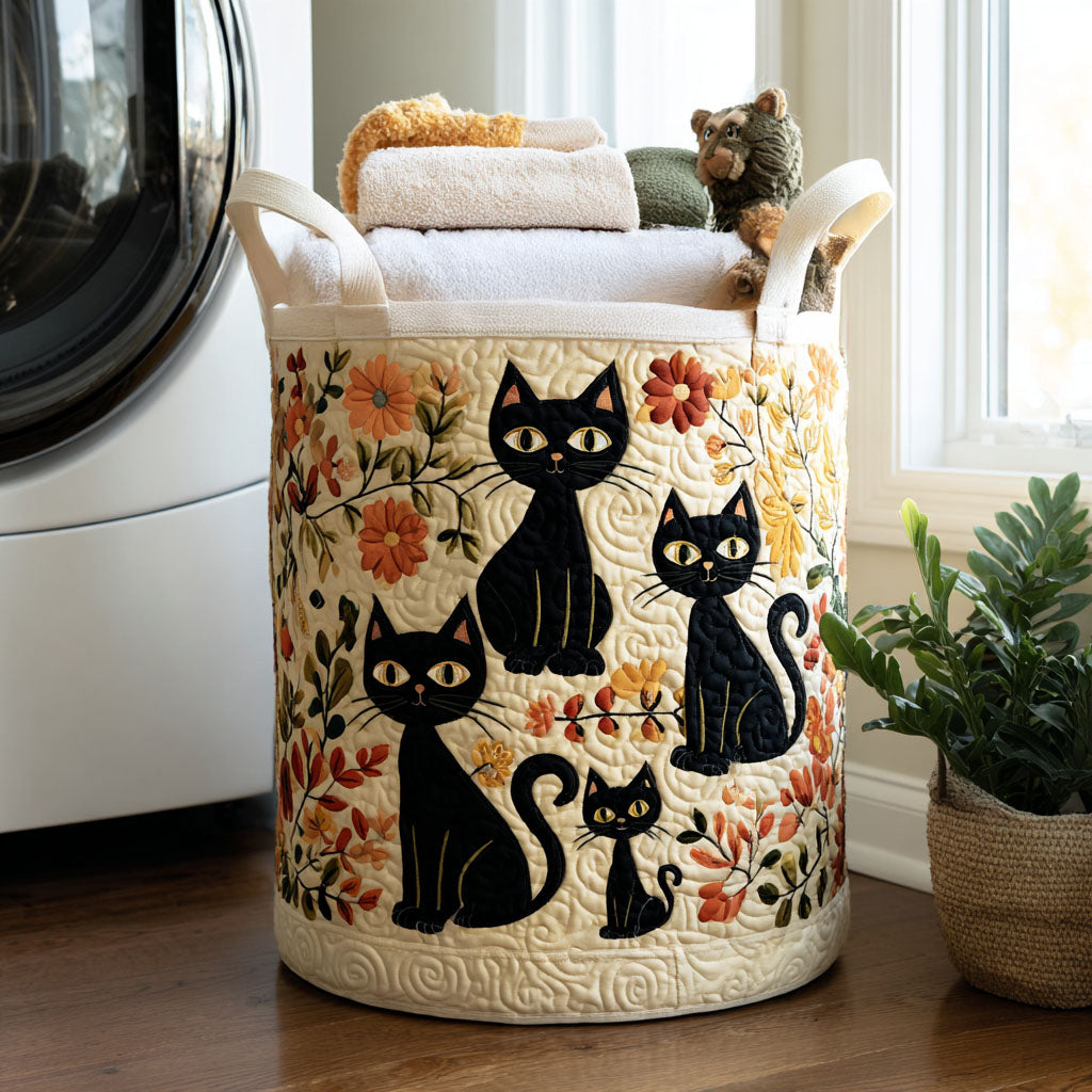 Luna | Cesto per la Biancheria a Design di Gatto