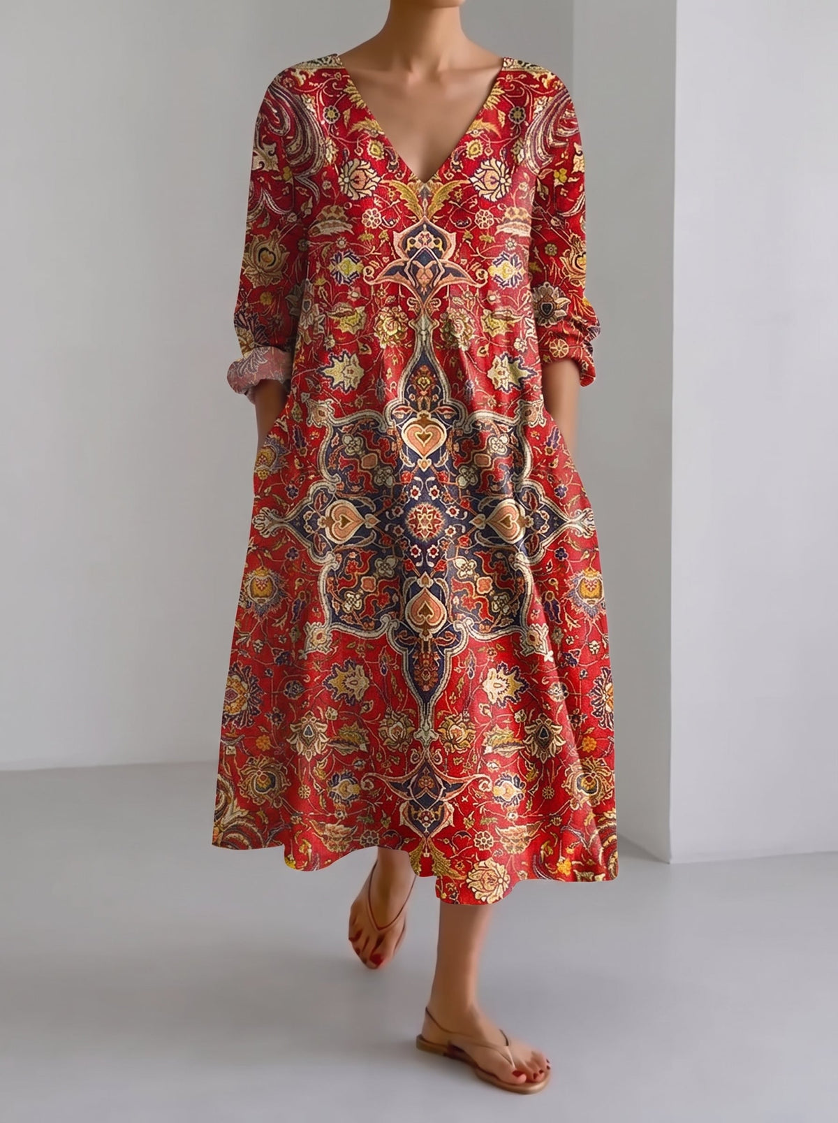 Ginevra | Vestito fluido primaverile