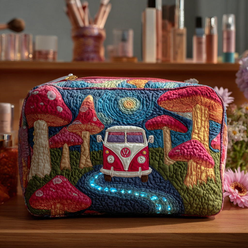Borsa da trucco trapuntata Cosmic Hippie Dream