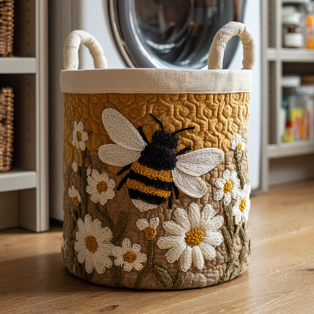 Cesto per la Biancheria Daisy Bee | Miele