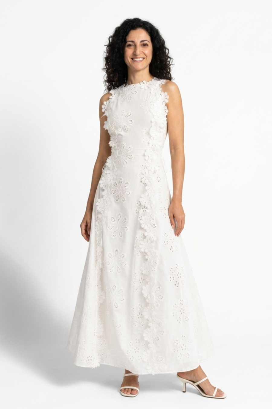 Della | Elegante Abito Maxi Ricamato