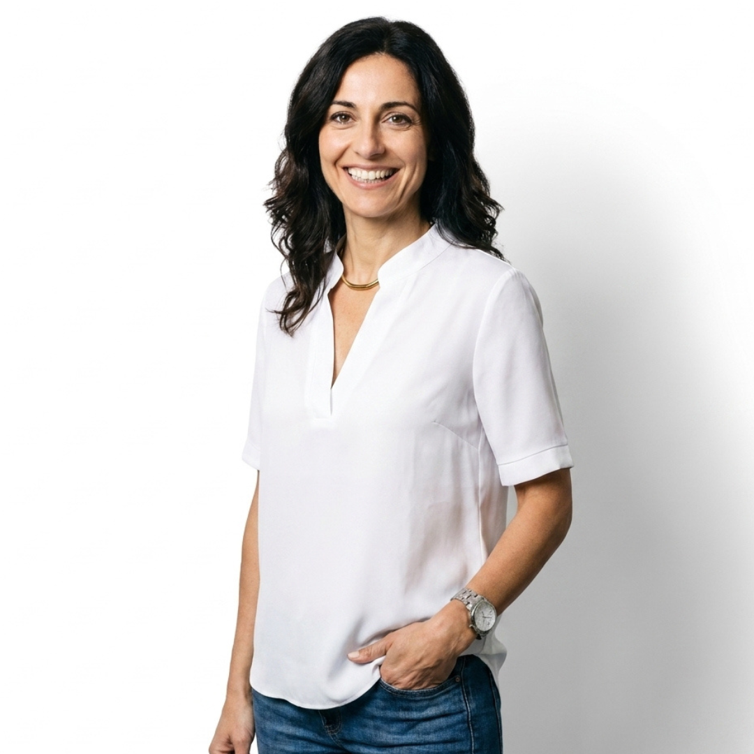 Sabina | Blusa elegante con scollo a V