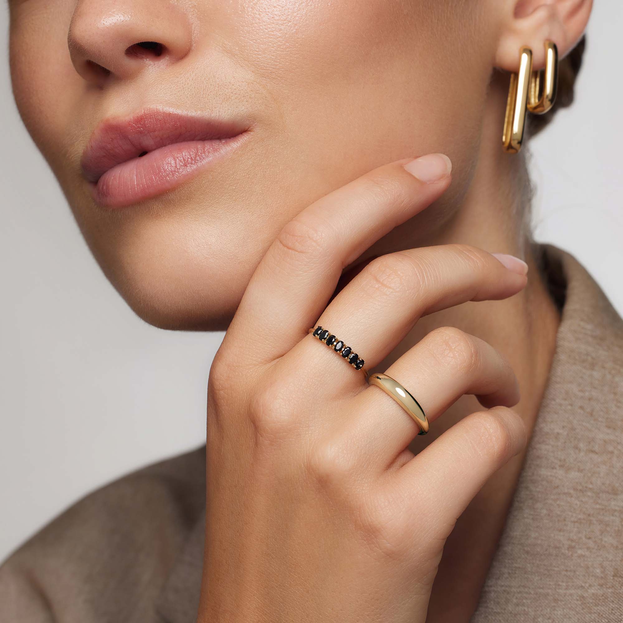Anello Rock Solid | Oro