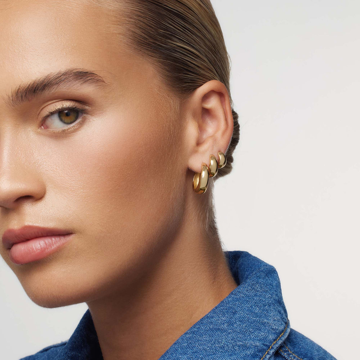 Orecchini a cerchio Rue Statement | Oro