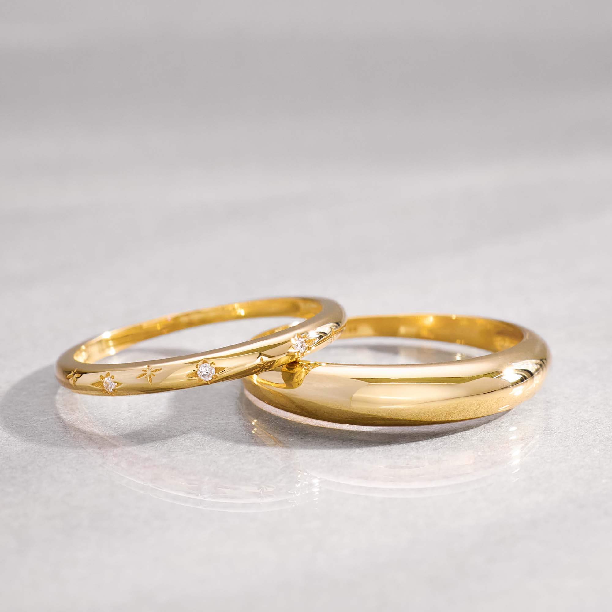 Anello Midi Dome | Oro