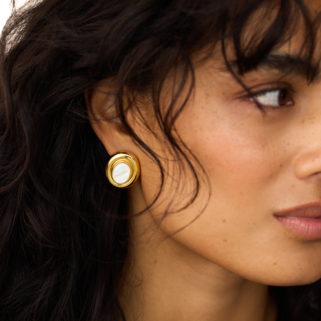 Orecchini Giselle Perla | Oro