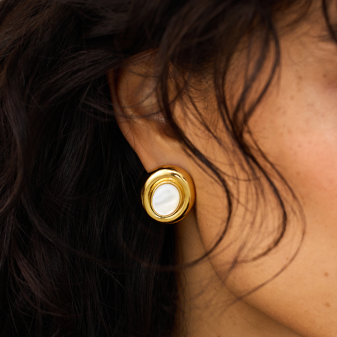 Orecchini Giselle Perla | Oro