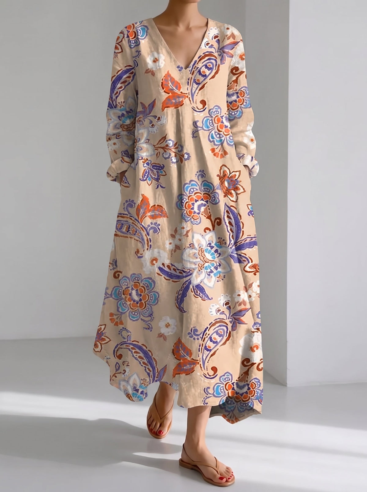 Serena | Abito oversize in lino