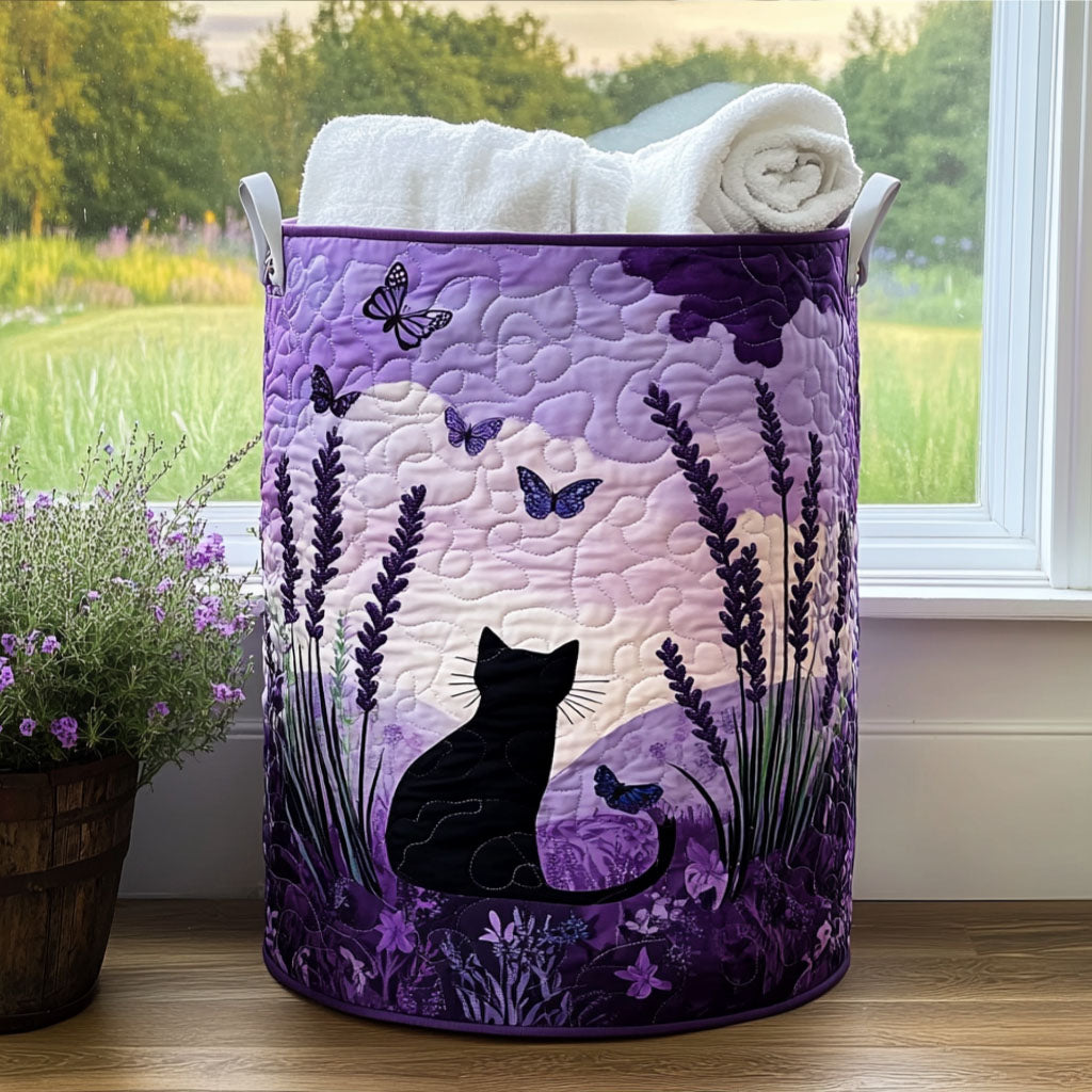 Luna | Cesto per la Biancheria a Design di Gatto
