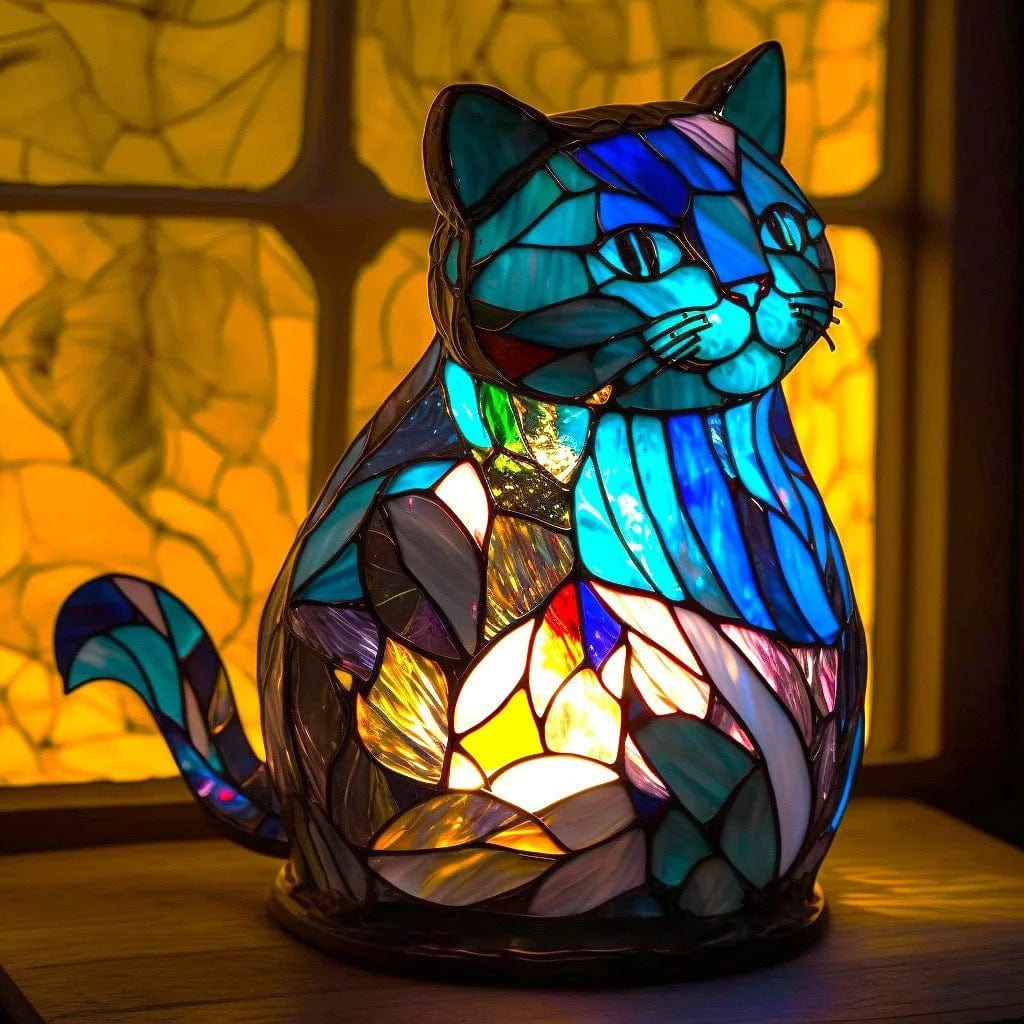 Lampada a Globi di Gatto Nala Blu