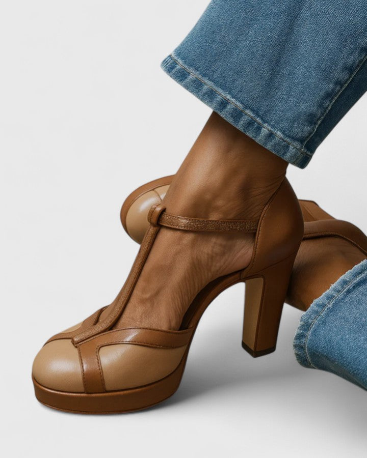 Mayelin – Scarpe con tacco rétro: eleganza e supporto ergonomico