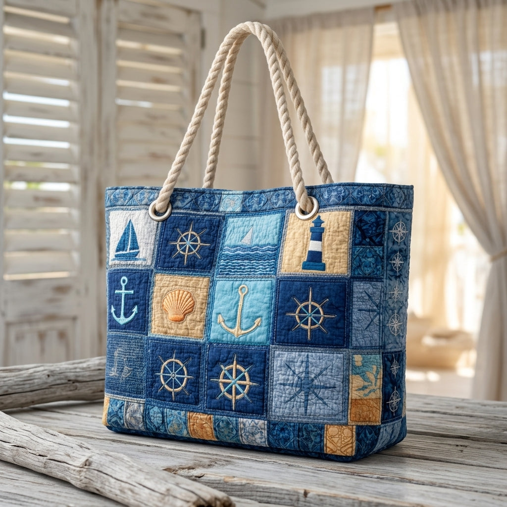 Borsa da Spiaggia - Blu Nautico
