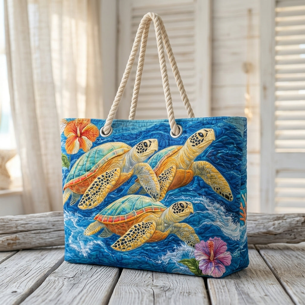 Borsa da Spiaggia - Tartaruga Marina
