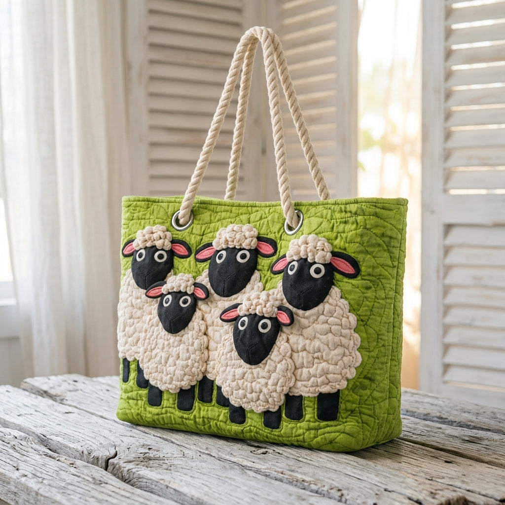 Borsa da Spiaggia - Cielo di Pecore
