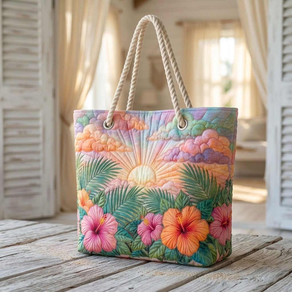 Borsa da Spiaggia - Alba Tropicale