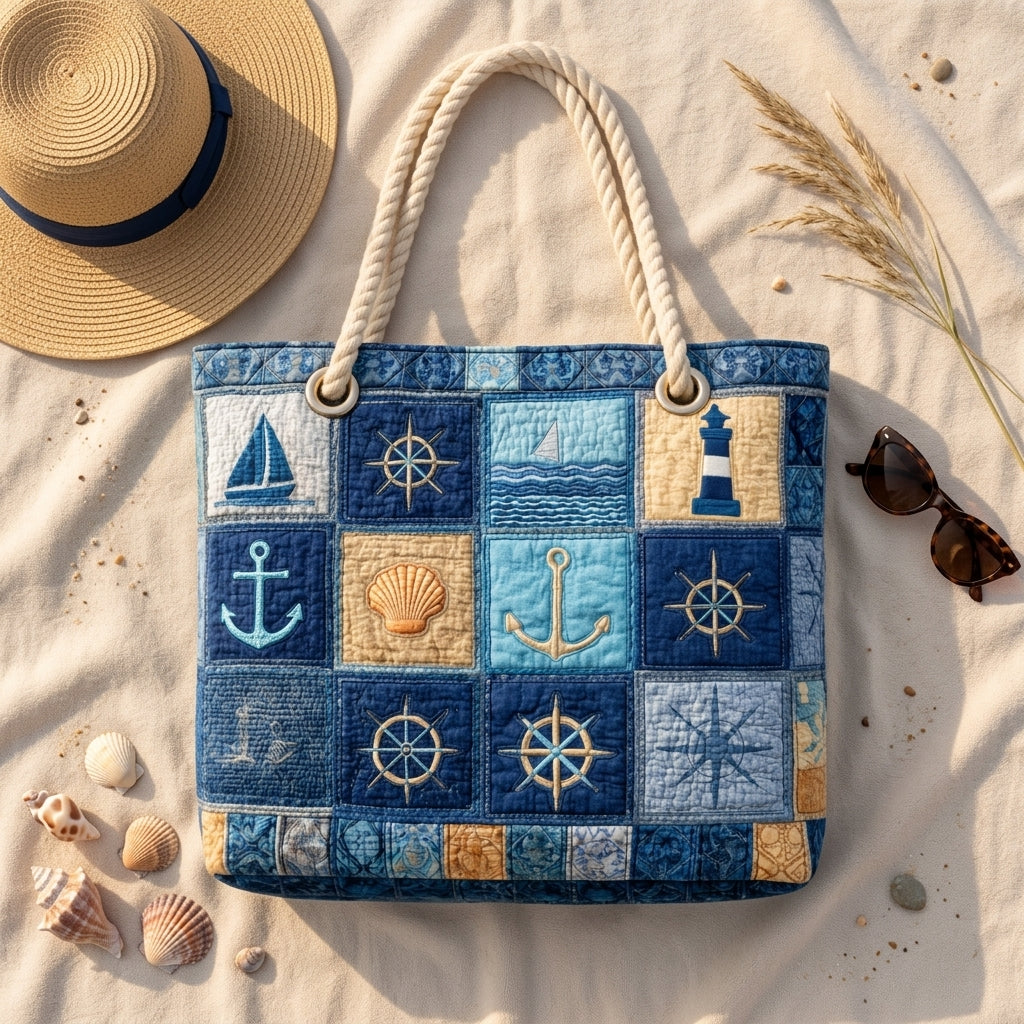 Borsa da Spiaggia - Blu Nautico