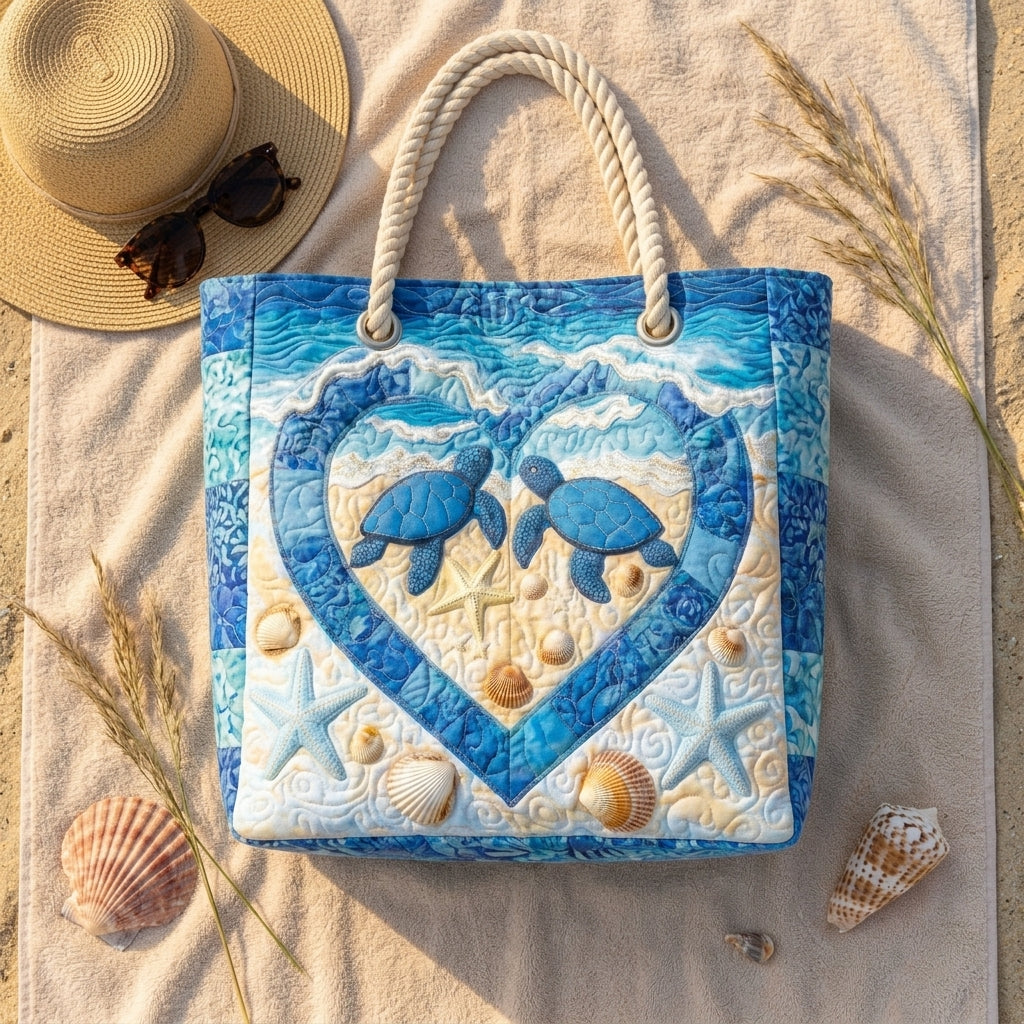 Borsa da Spiaggia - Serenità della Tartaruga