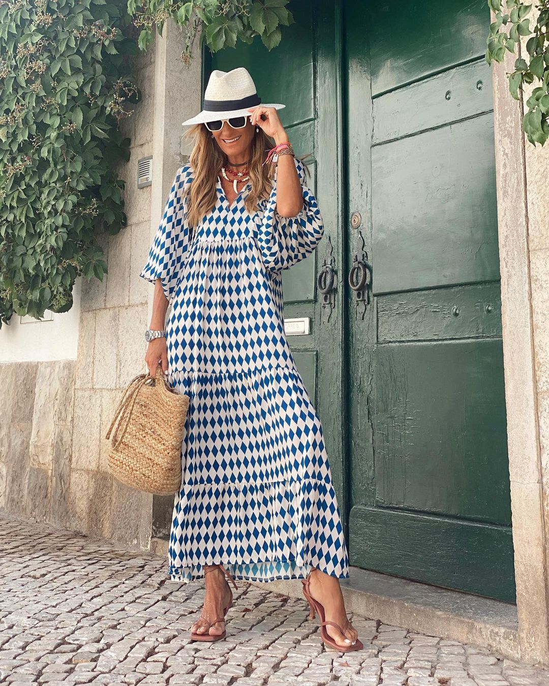 Smeralda | Abito lungo boho