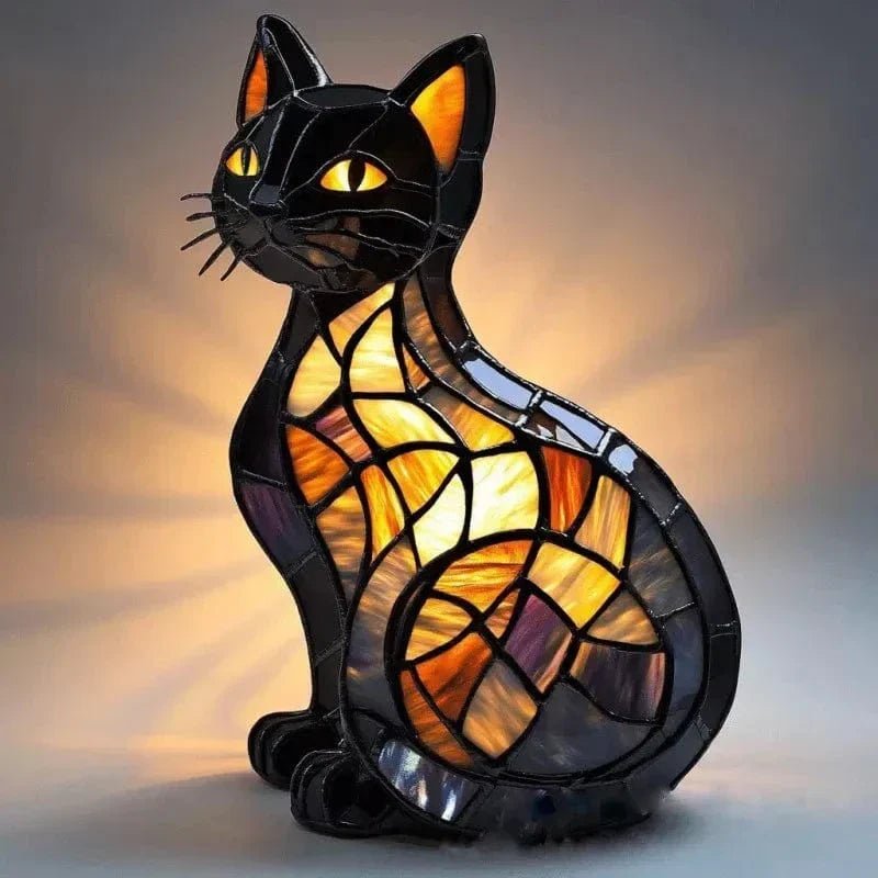 Lampada Gatto di Mezzanotte