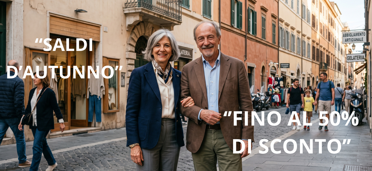 Saldi d'Autunno – fino al 50% di sconto