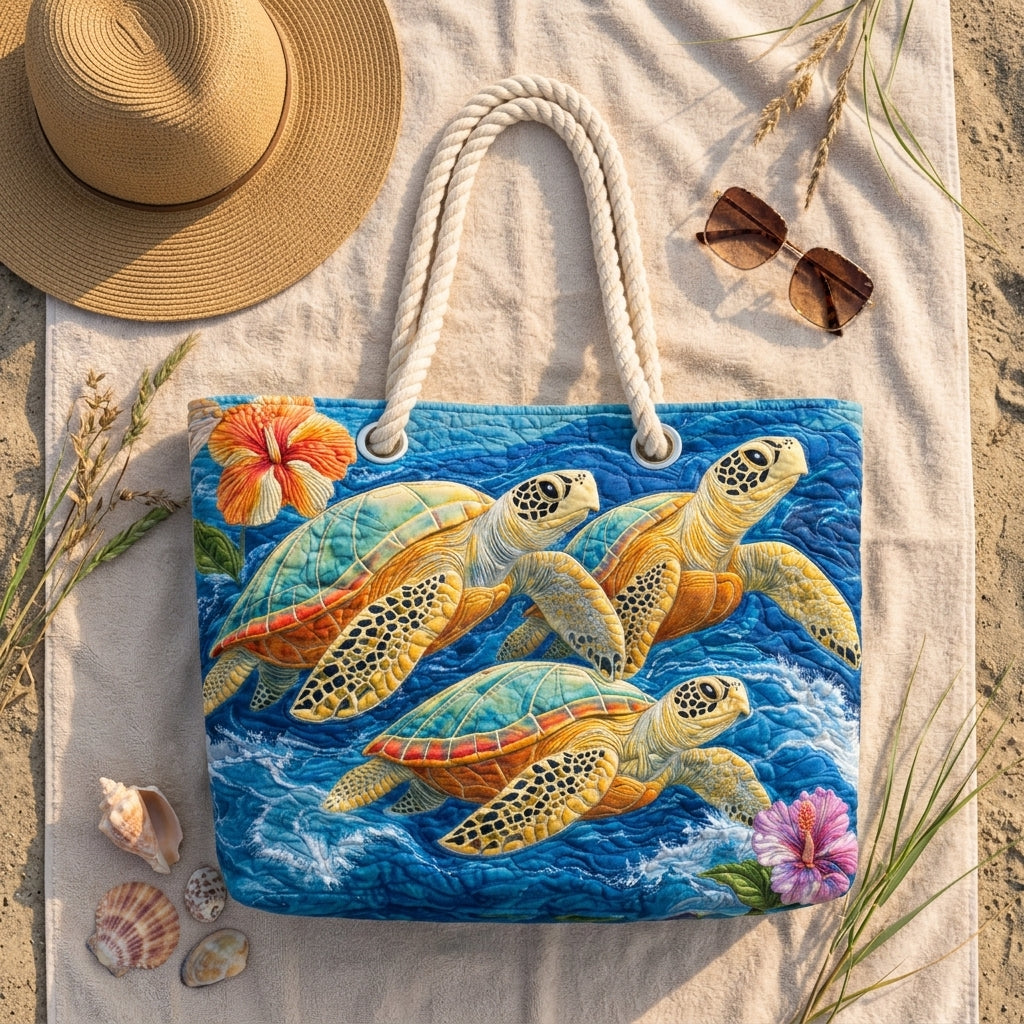 Borsa da Spiaggia - Tartaruga Marina